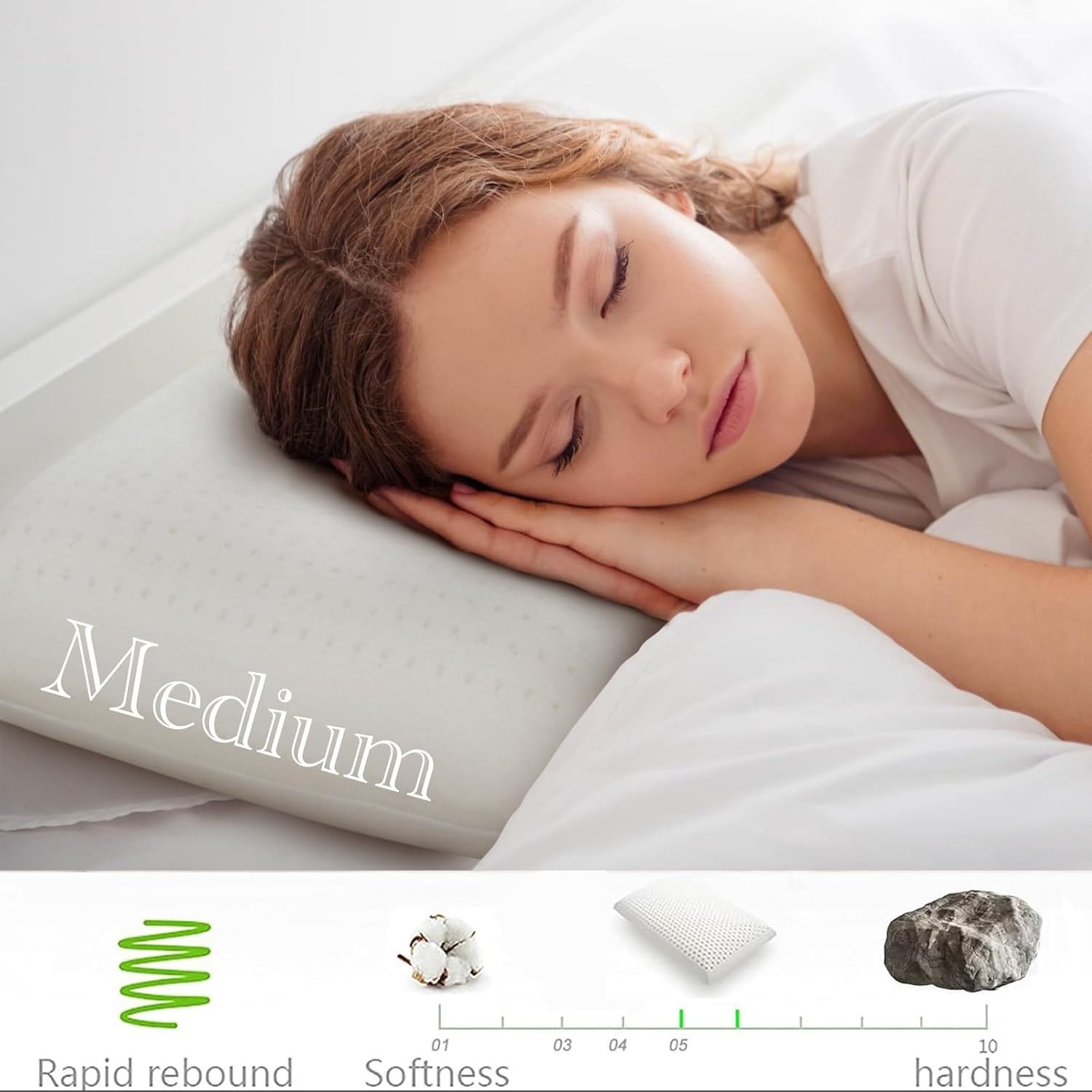 Natural Dunlop Latex Pillow Queen Size — image 13